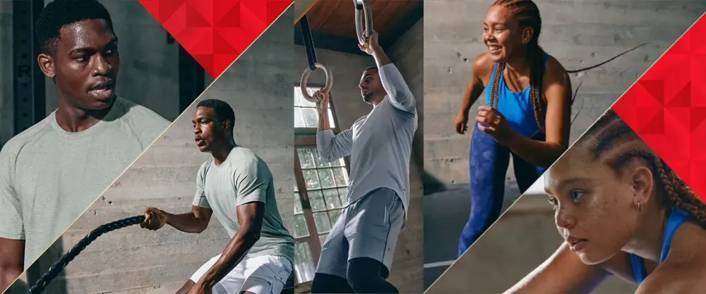 People working out in lululemon gear